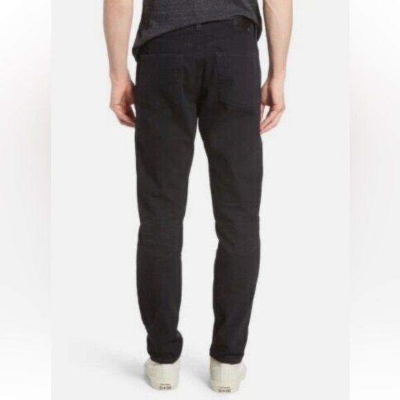 NWT Adriano Goldschmied AG Apex Men's Black Slouchy Relaxed Tapered Jeans, Sz 28 - Picture 4 of 13